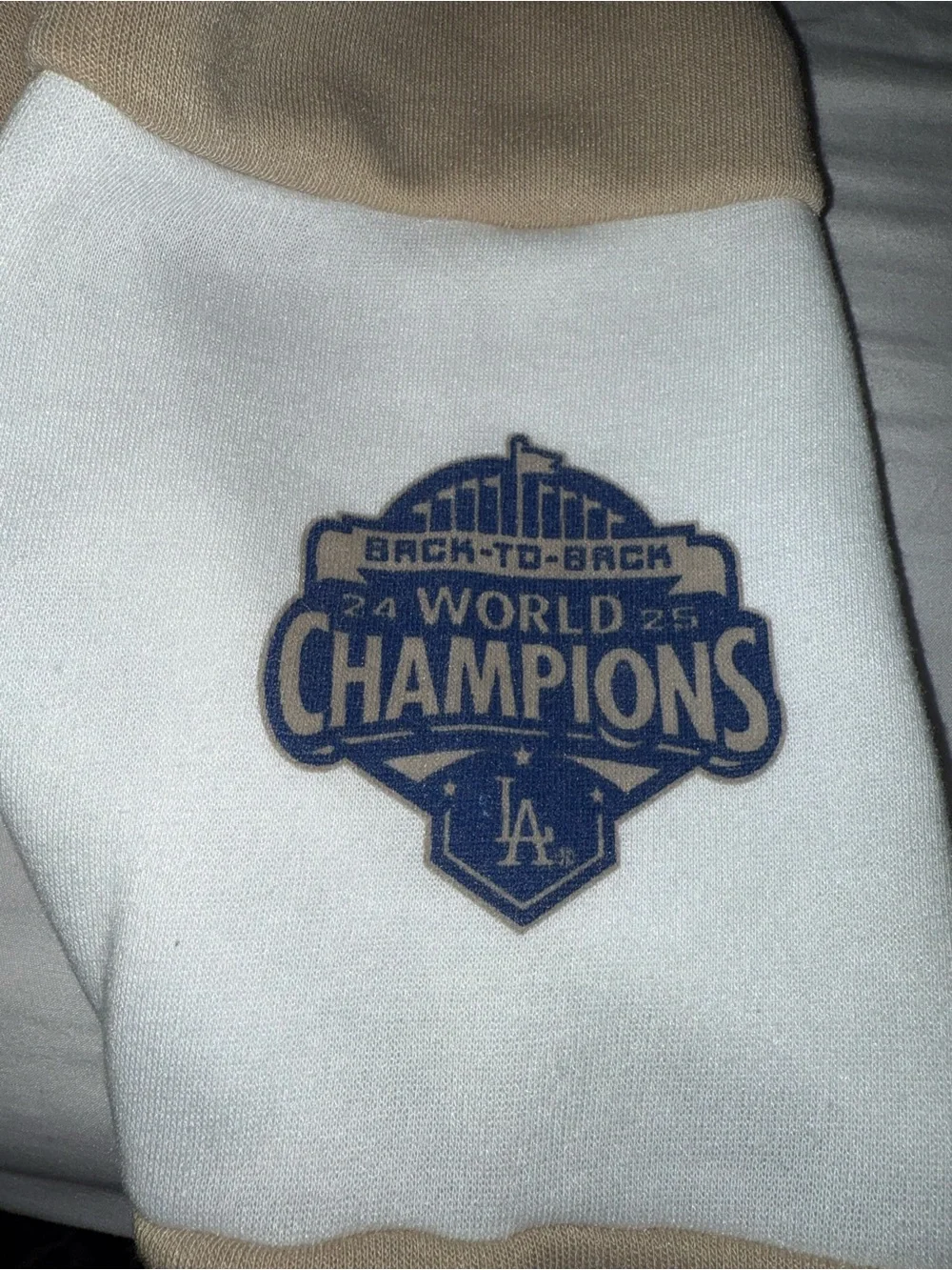 Dodgers Exclusive Women's Night Quarter Zip Sweater. Authentic from 4/28/2026